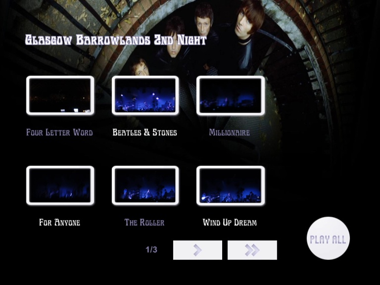 Beady Eye at Barrowlands; Glasgow, Scotland - March 4, 2011