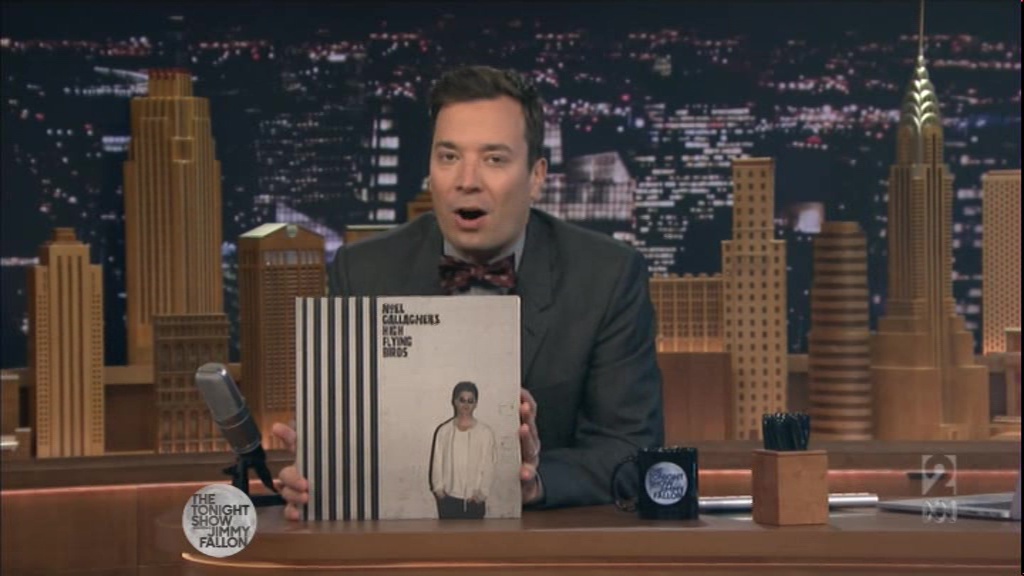 Noel Gallagher at The Tonight Show with Jimmy Fallon - May 6, 2015