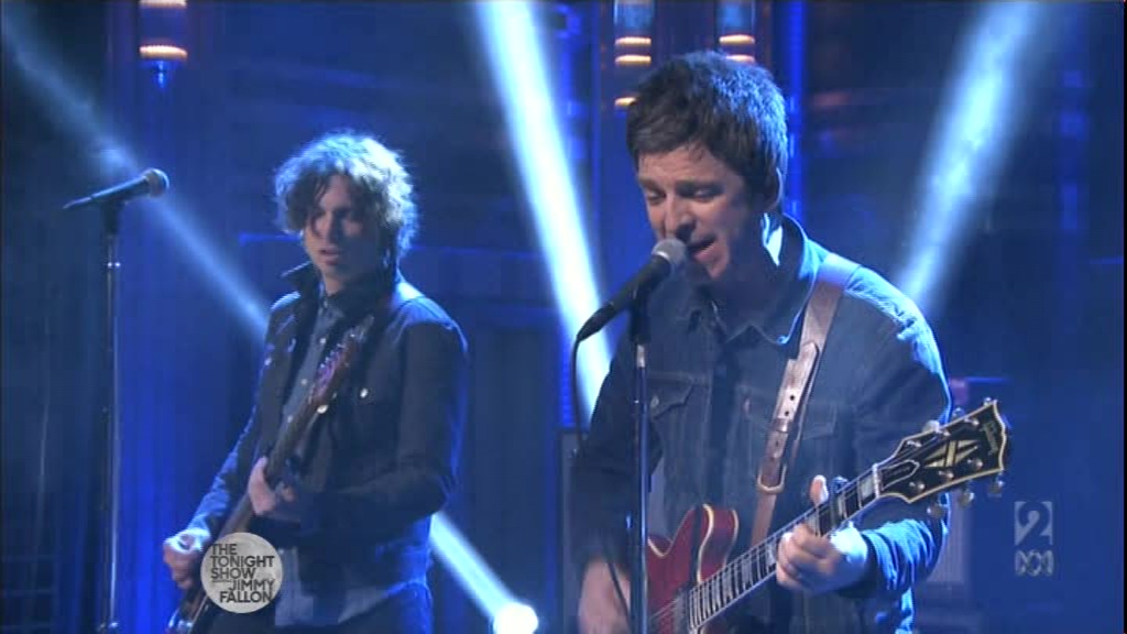 Noel Gallagher at The Tonight Show with Jimmy Fallon - May 6, 2015