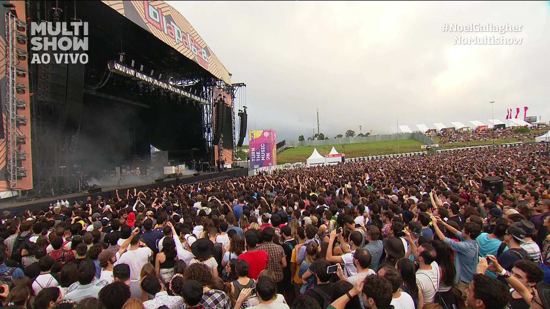 Noel Gallagher at Lollapalooza; São Paulo, Brazil - March 13, 2016