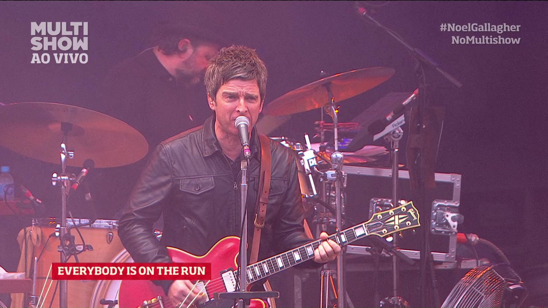 Noel Gallagher at Lollapalooza; São Paulo, Brazil - March 13, 2016