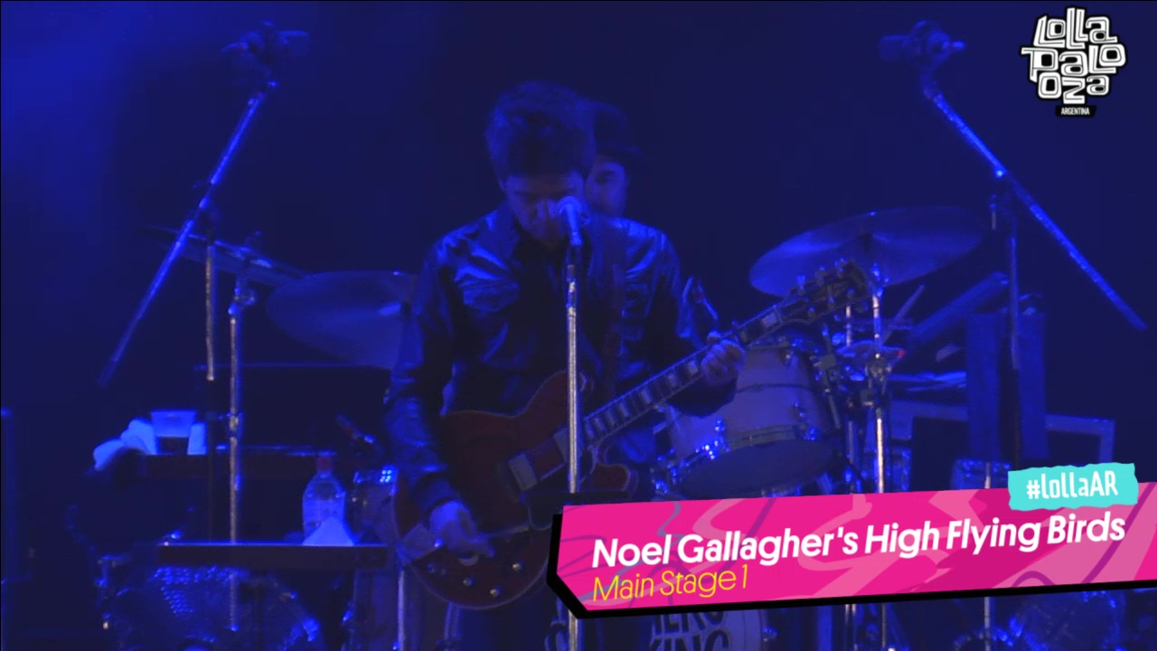 Noel Gallagher at Lollapalooza; Buenos Aires, Argentina - March 19, 2016