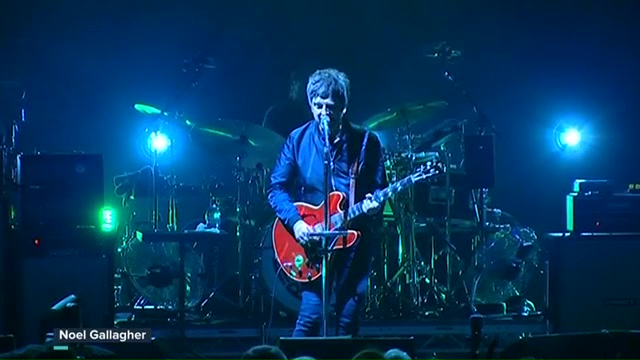 Noel Gallagher at Forest National; Brussels, Belgium - April 17, 2016