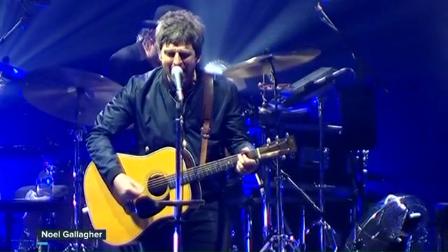 Noel Gallagher at Forest National; Brussels, Belgium - April 17, 2016