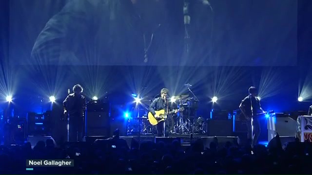 Noel Gallagher at Forest National; Brussels, Belgium - April 17, 2016