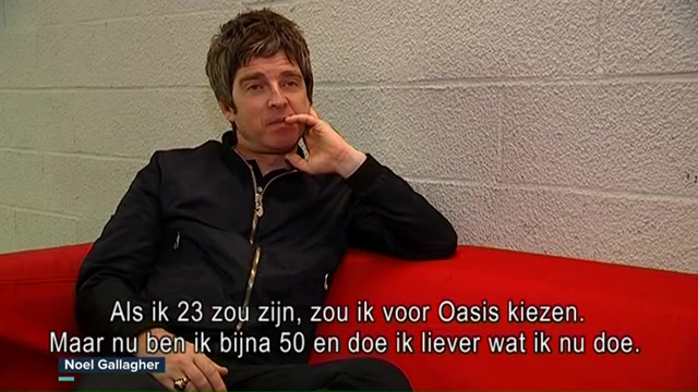 Noel Gallagher at Forest National; Brussels, Belgium - April 17, 2016