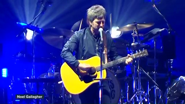 Noel Gallagher at Forest National; Brussels, Belgium - April 17, 2016