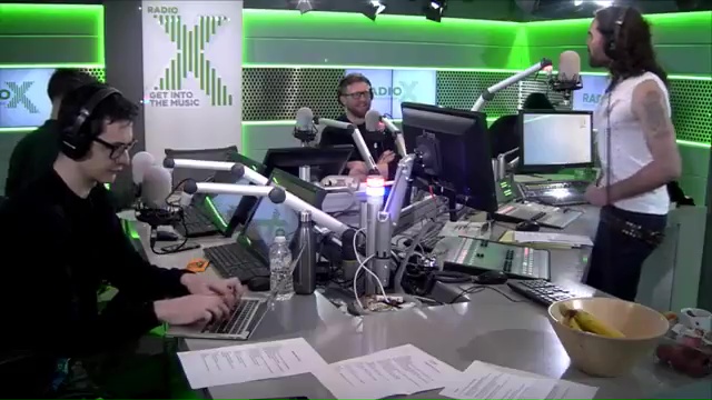 Noel Gallagher at Russell Brand Show, Radio X - April 2, 2017