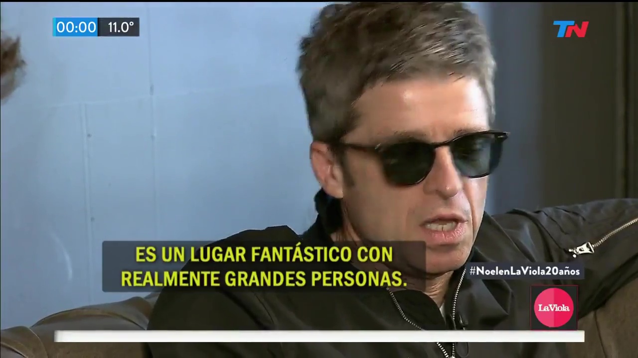 Noel Gallagher at The Roxy LaViola Bar, Argentina - October 21, 2017
