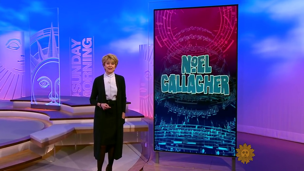 Noel Gallagher at For The Record; CBS Sunday Morning, USA - November 26, 2017