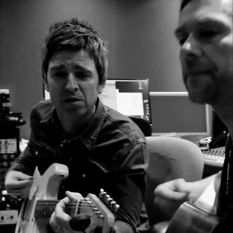 Noel Gallagher at Gorillaz in the Studio - Unknown, 2017