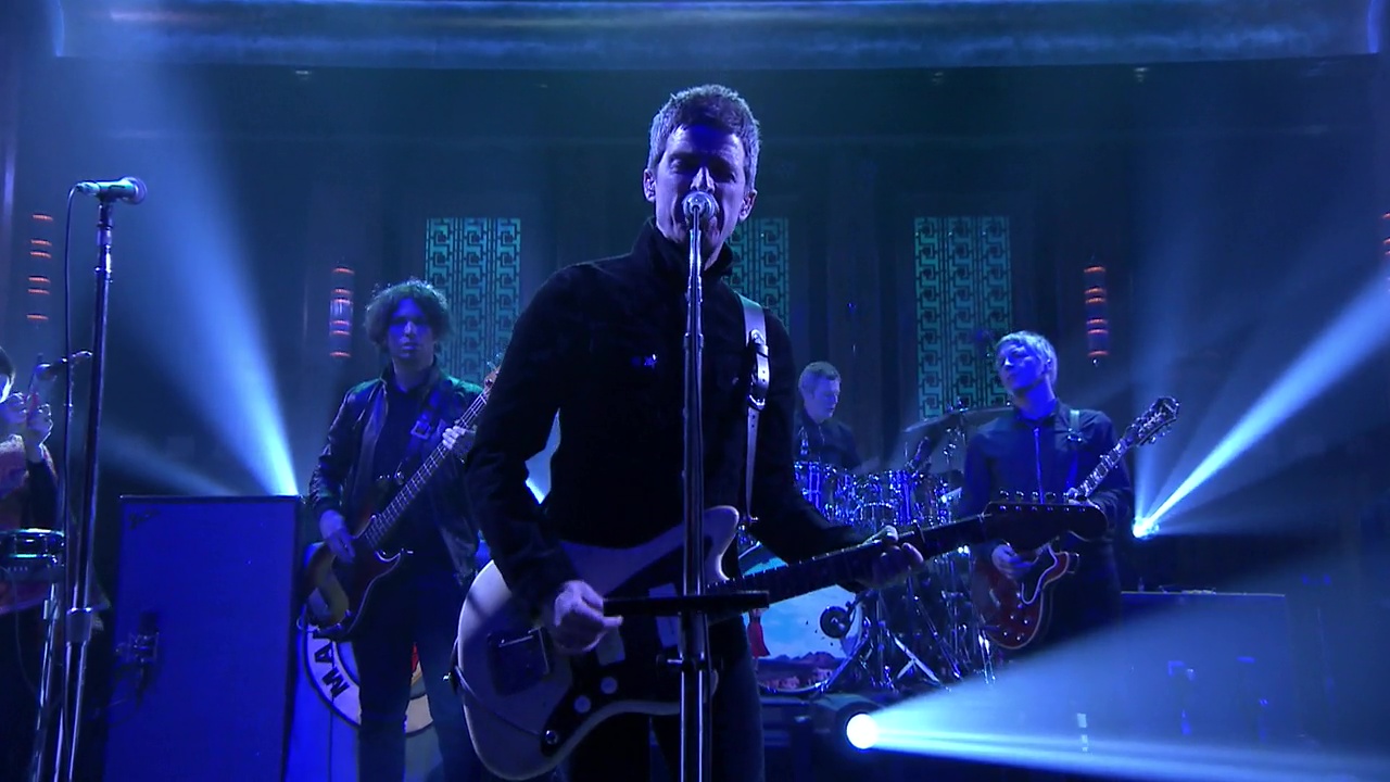 Noel Gallagher at The Tonight Show starring Jimmy Fallon - February 7, 2018