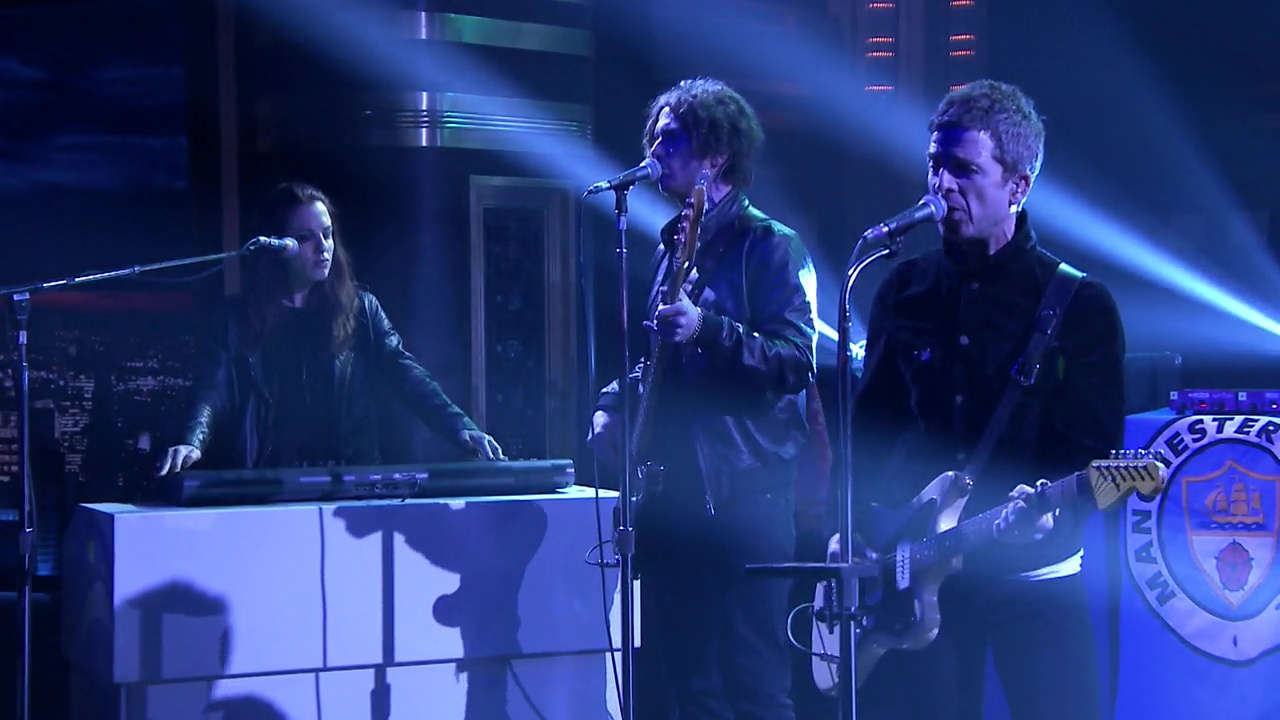 Noel Gallagher at The Tonight Show starring Jimmy Fallon - February 7, 2018