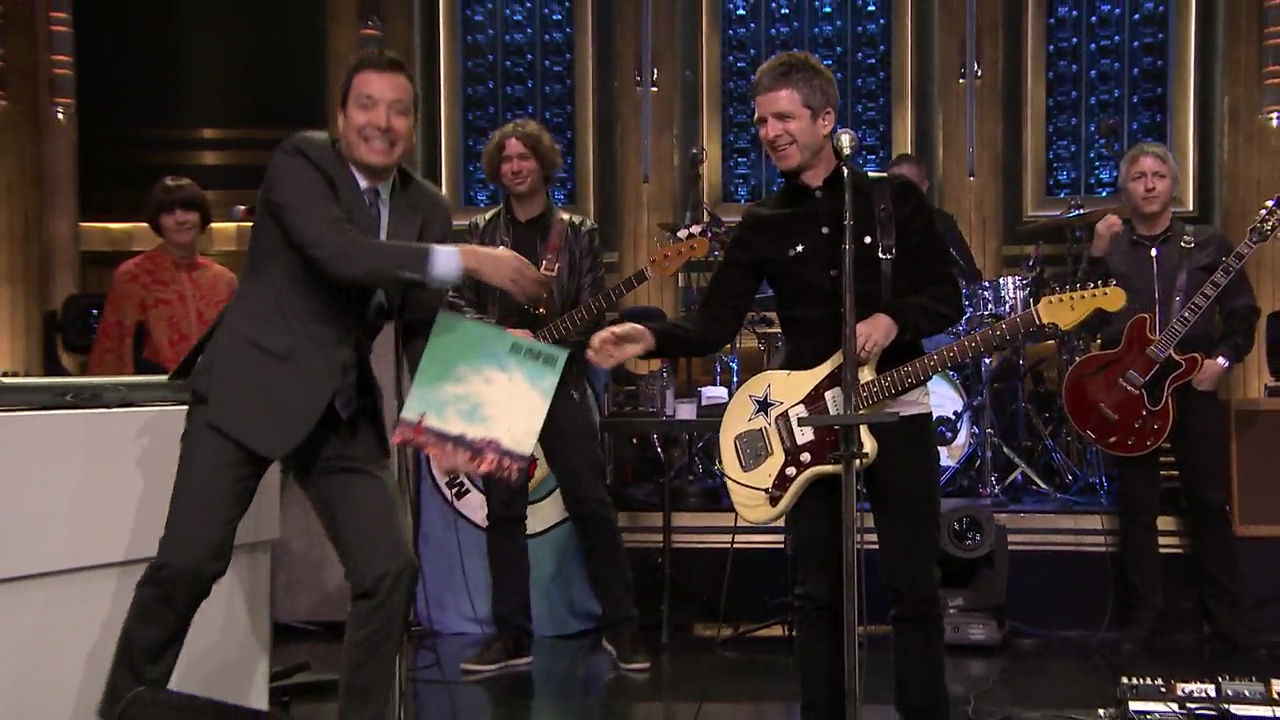Noel Gallagher at The Tonight Show starring Jimmy Fallon - February 7, 2018