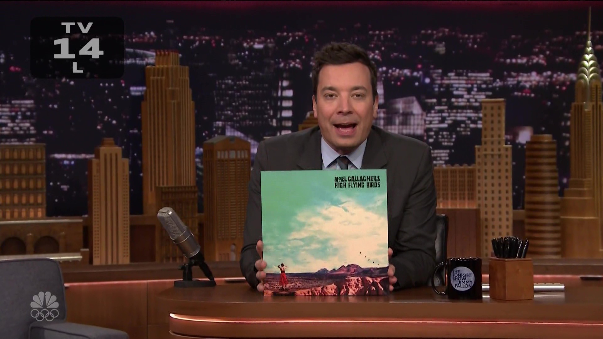 Noel Gallagher at The Tonight Show starring Jimmy Fallon - February 7, 2018