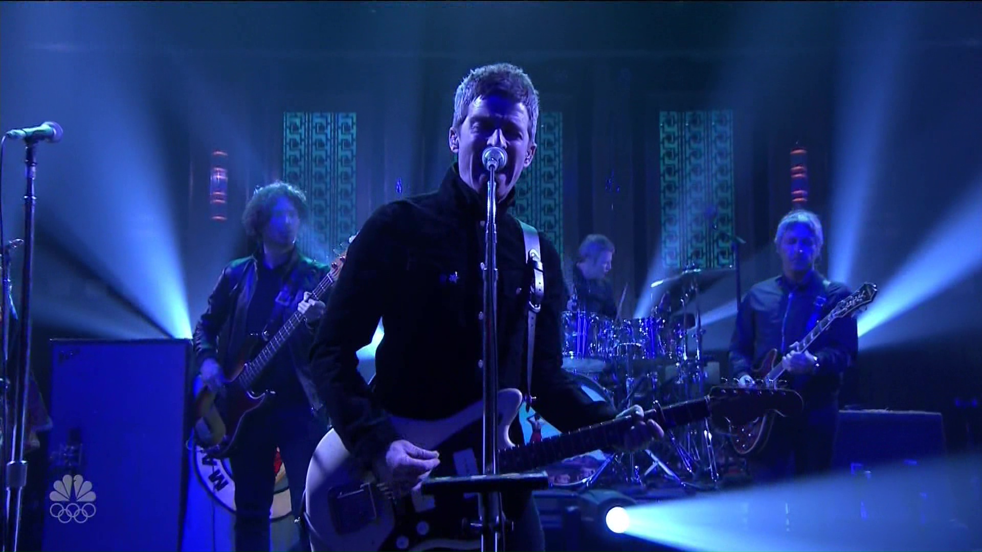 Noel Gallagher at The Tonight Show starring Jimmy Fallon - February 7, 2018