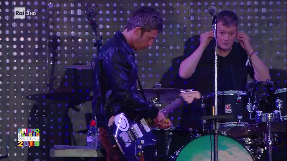 Noel Gallagher at Concerto Del Primo Maggio; Piazza San Giovanni, Rome, Italy - May 1, 2019