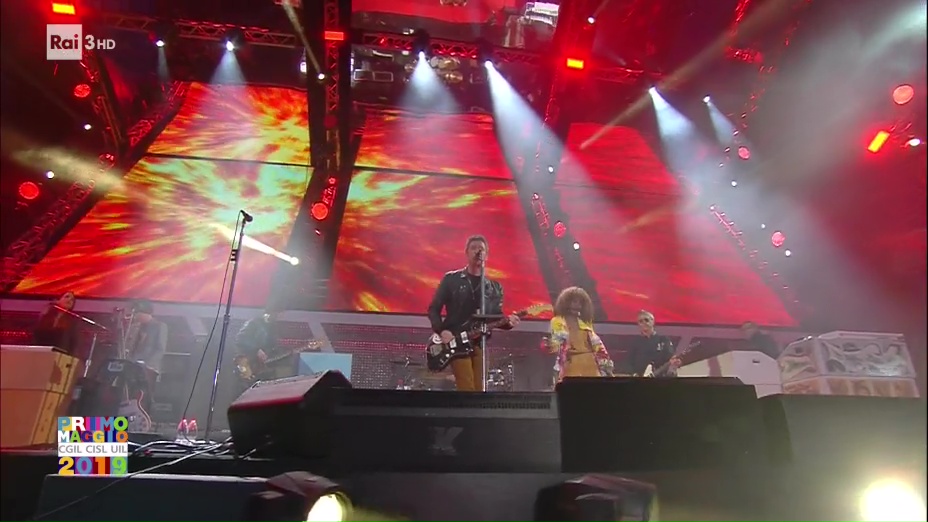 Noel Gallagher at Concerto Del Primo Maggio; Piazza San Giovanni, Rome, Italy - May 1, 2019