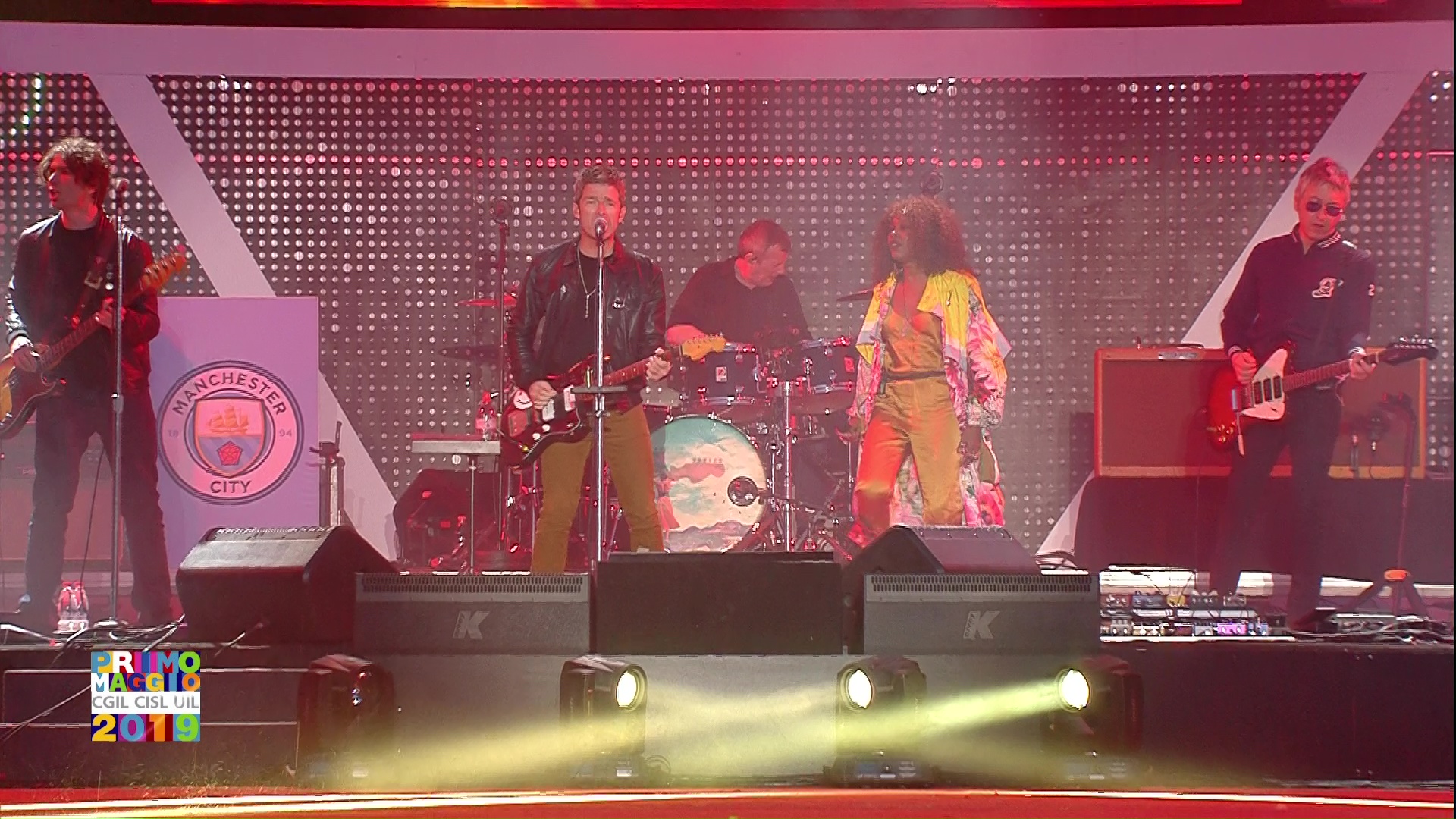 Noel Gallagher at Concerto Del Primo Maggio; Piazza San Giovanni, Rome, Italy - May 1, 2019