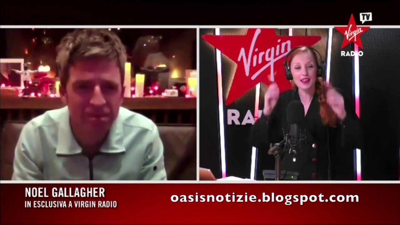Noel Gallagher at Virgin Radio, Italy - April 29, 2021