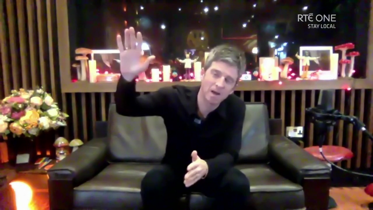Noel Gallagher at The Late Late Show, RTE, Ireland - April 30, 2021