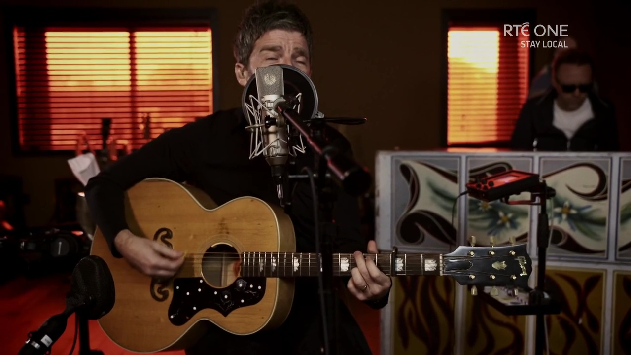 Noel Gallagher at The Late Late Show, RTE, Ireland - April 30, 2021