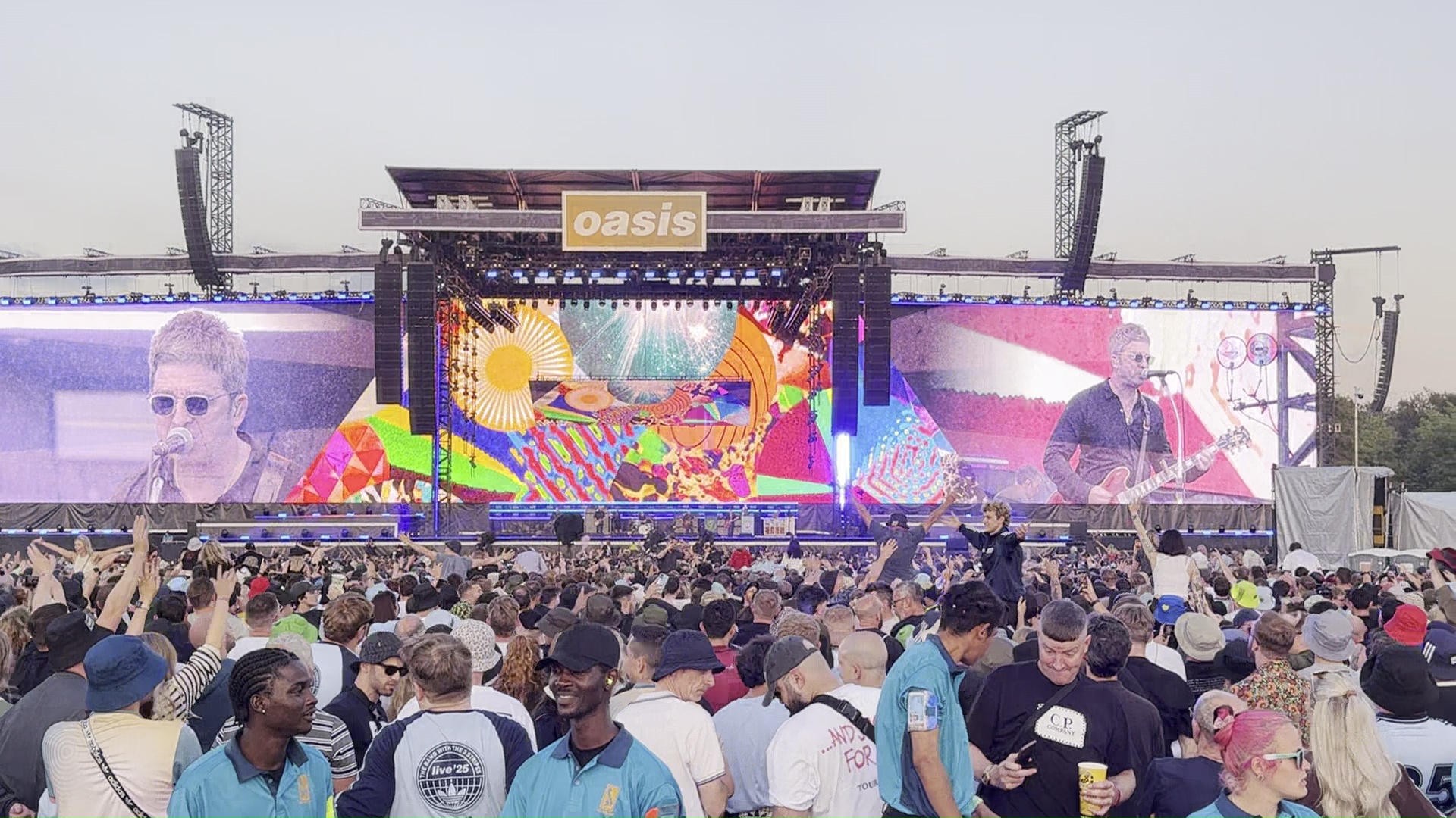 Oasis at Heaton Park, Manchester - July 16, 2025