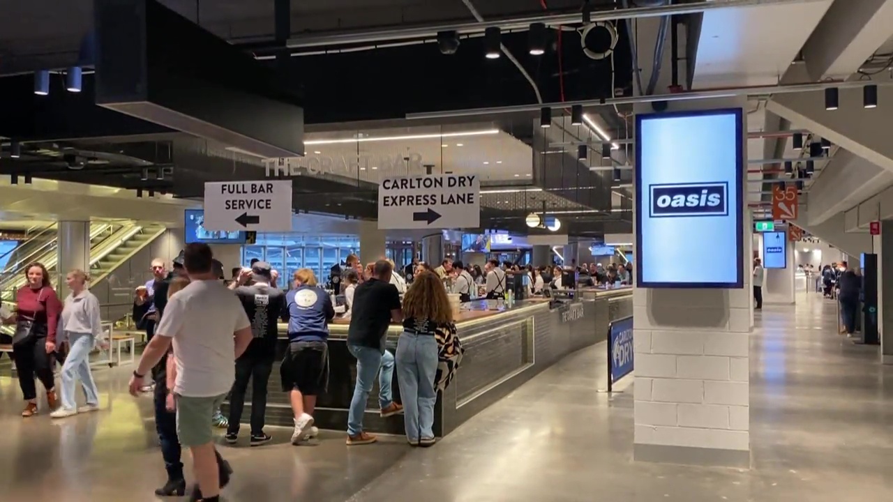 Oasis at Marvel Stadium, Melbourne; Australia - October 31, 2025