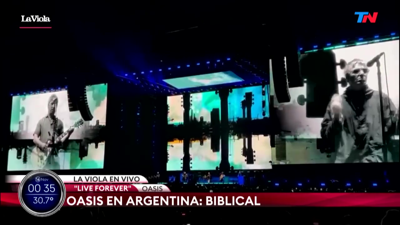 Oasis at TN La Viola Oasis Special; Argentina - November 15, 2025