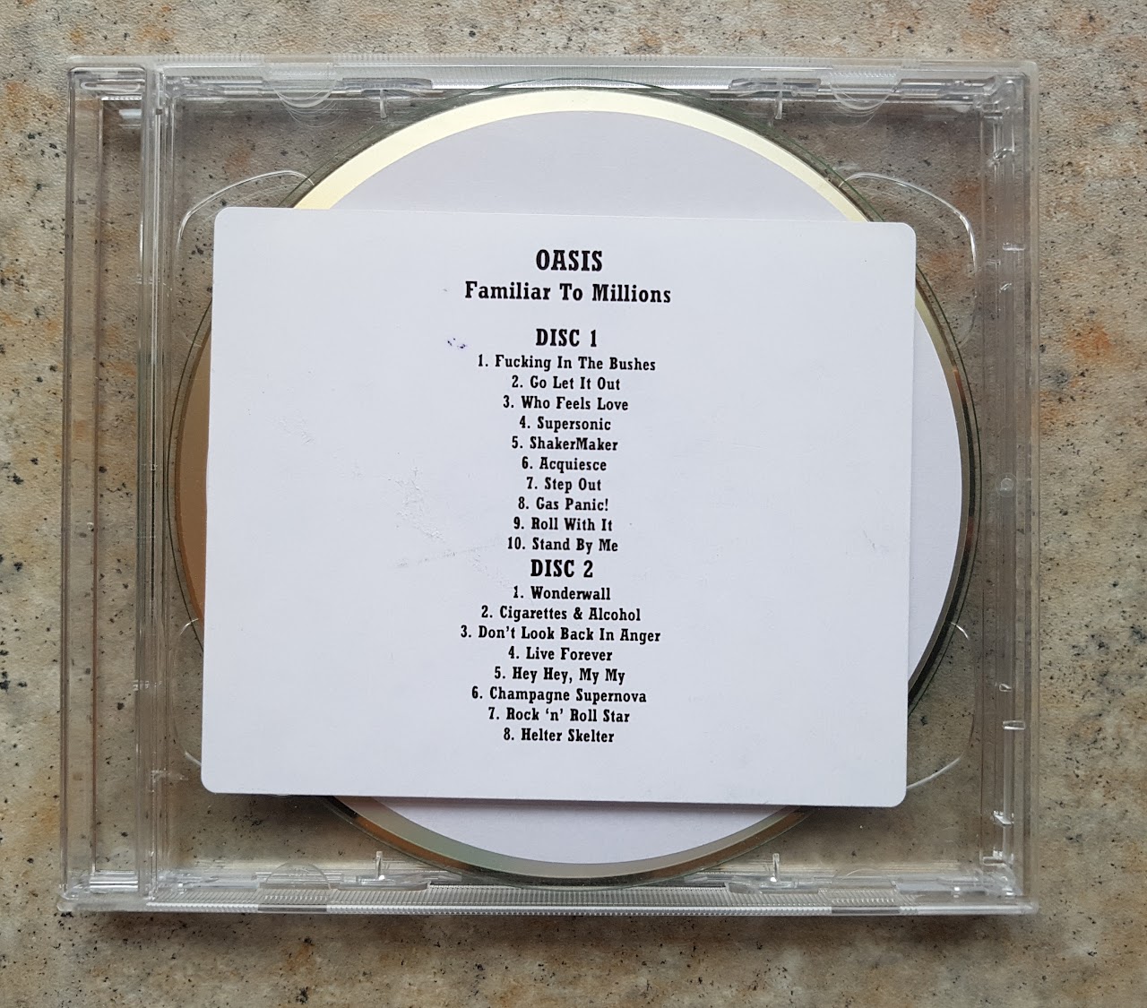 Familiar to Millions US EPIC Promo CDRs
